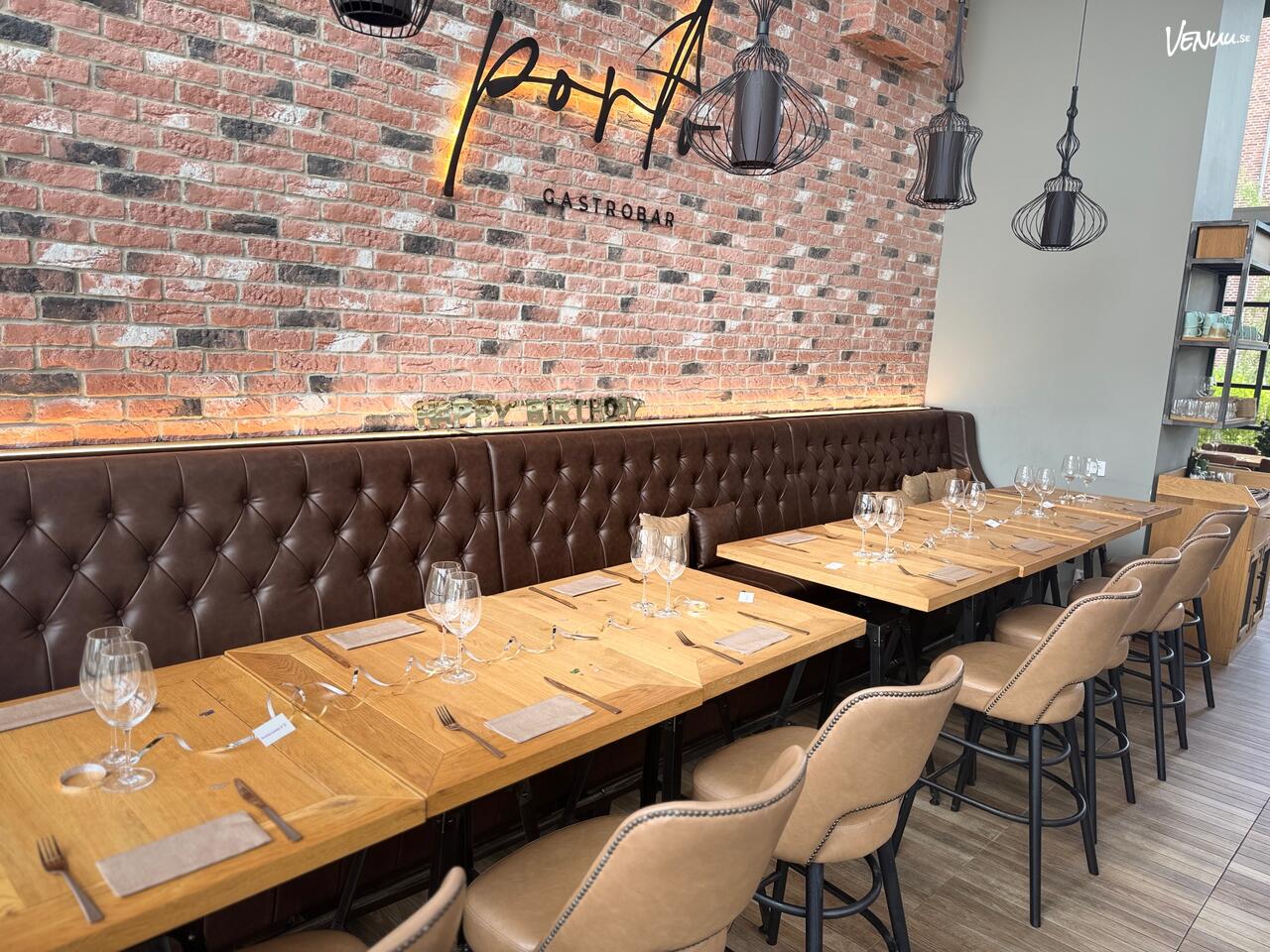 Porto Gastrobar festlokal Malmö