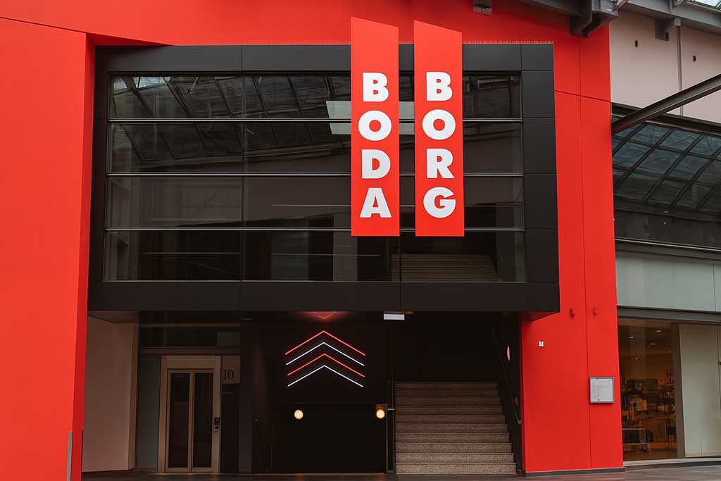 Boda Borgs entré