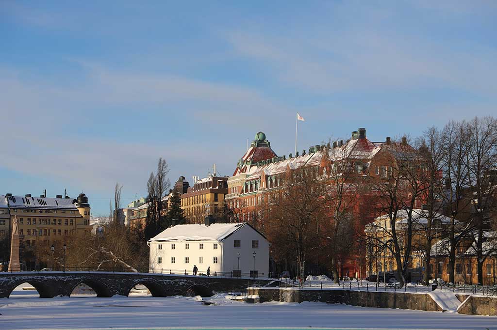 Örebro på vintern