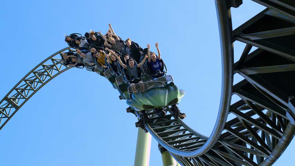 Bergochdalbana på Liseberg